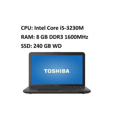 toshiba l300: Intel Core i5, 8 GB, 17.3 "