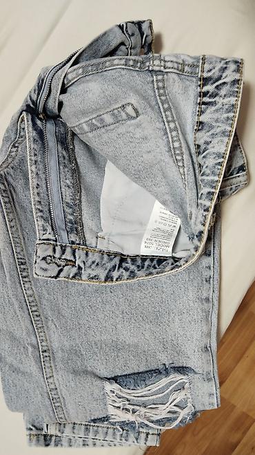 torbe b: Model farmerke, svetlo sivi/izbleđeni džins sa „acid wash” efektom — 3