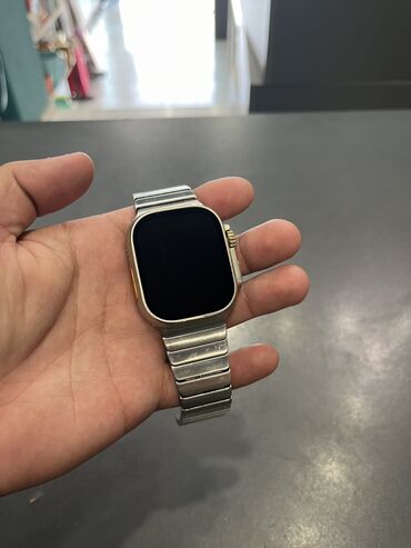 2 ci el apple watch: İşlənmiş, Smart saat, Apple, Sensor ekran, rəng - Gümüşü