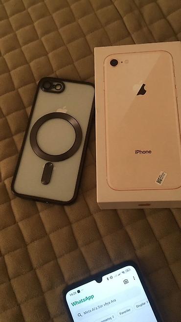 IPhone 8, 64 GB, White Titanium, Simsiz şarj