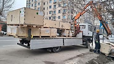 Аренда манипулятора: Услуги бортового манипулятора (кран-борта) - База: грузовик — 8