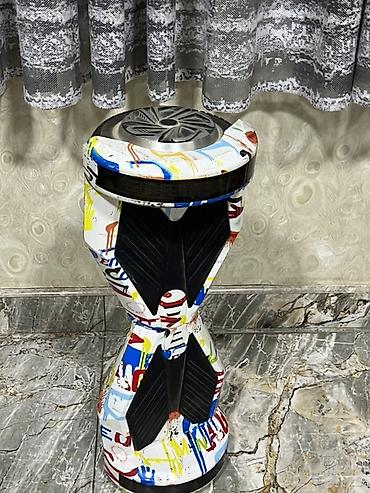 suru: Rəngli naxışlı elektrikli hoverboard (self-balance skuter) - Korpus — 2