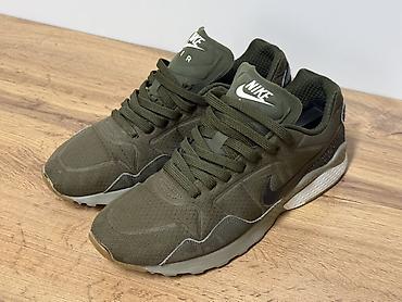 кросовеи: Мужские кроссовки, 42.5, Nike, Б/у, цвет - Зеленый, Самовывоз, Платная доставка — 4