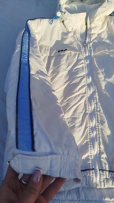 Куртки: Мужская куртка, XL, Fila, Б/у, цвет - Белый, Самовывоз — 7