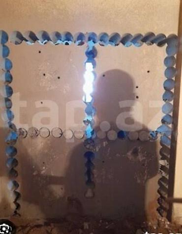 Beton işləri: Beton və kərpic divarlarda açılış kəsimi xidməti - Diamant ucluqlarla — 1