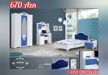 Uşaq və gənc otağı üçün dəstlər: Oğlan və qız üçün, Yeni, Təknəfərlik çarpayı, Dolab, Tumba -da lalafo.az — 3 Uşaq və gənc otağı üçün dəstlər: Oğlan və qız üçün, Yeni, Təknəfərlik çarpayı, Dolab, Tumba — 3