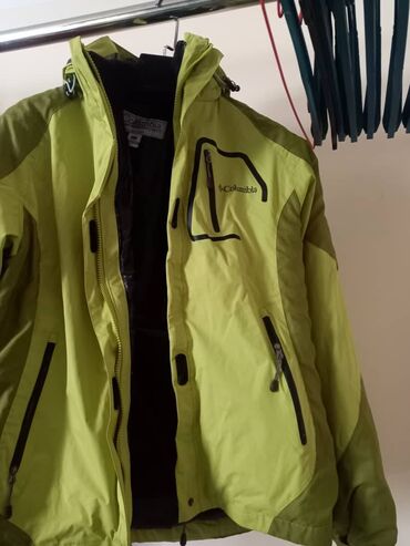 куртка горнолыжная женская: Куртка Columbia, Для горнолыжного спорта, 44, 46 (M), С утеплителем, Съемный утеплитель