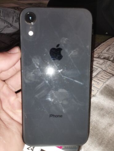 купить ноутбук в рассрочку бишкек: IPhone Xr, Б/у, 64 ГБ, Черный, 77 %