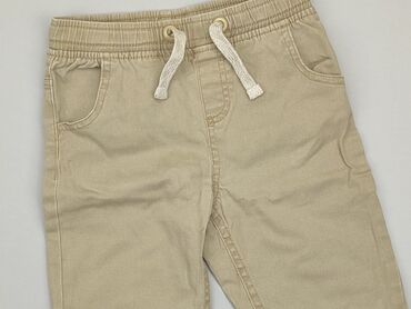 bezowa sukienka letnia: Material trousers, Little kids, 7 years, 116/122, condition - Very good