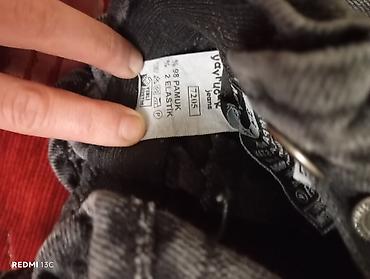 hamile walvari: Uşaq cins şalvarı – Yavrucak Jeans - Rəng: tünd boz/“washed” effektli — 6