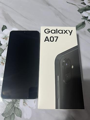 atouch a105: Samsung Galaxy A07, Новый, 64 ГБ, цвет - Черный — 1
