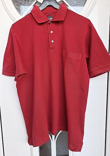 Majice: Polo majica XXL – tamnocrvena - Model: klasična polo majica sa — 1