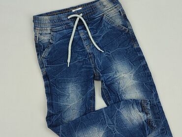buty dziecięce calvin klein: Spodnie jeansowe, Pepco, 5-6 lat, 116, stan - Idealny