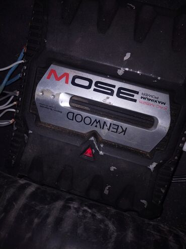 Dinamiklər və sabvuferlər: Kenwood avtomobil audio dəsti - Gücləndirici: Kenwood KAC-M525 — 3