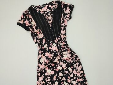 prosta sukienki w kwiaty: Dress, S (EU 36), condition - Good
