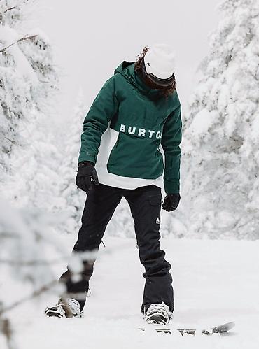 горнолыжные брюки: Женские лыжные штаны Burton, Для сноуборда, 52 (XL), С утеплителем, Снегозащитная юбка — 3