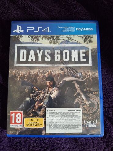 PS4 (Sony Playstation 4): Ps4 days gone oyunu maraqlı oyundur bir defe işlənib diskde cızıq bele