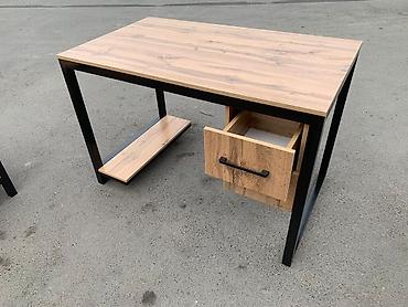 Офисные столы: Офисный стол с тумбой — 7