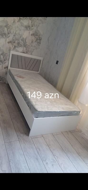 taxt bazalı: Bir nəfərlik çarpayı – müxtəlif modellər - Ölçü: təxmini 90×190 sm — 10