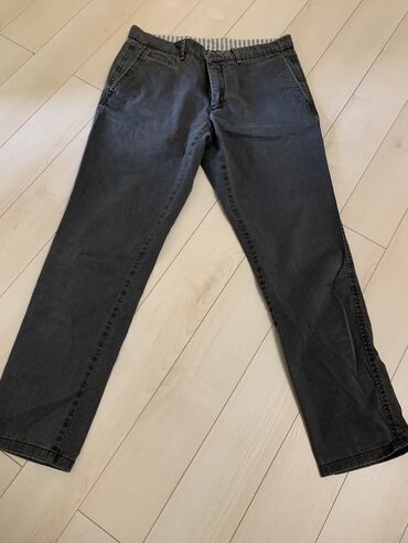 мужские брюки чинос: Брюки M (EU 38), цвет - Черный