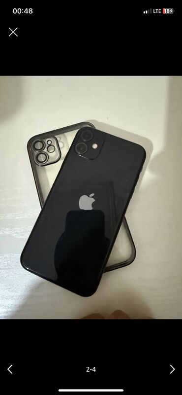 экран на айфон 11: IPhone 11, Б/у, 64 ГБ, Черный, 77 %