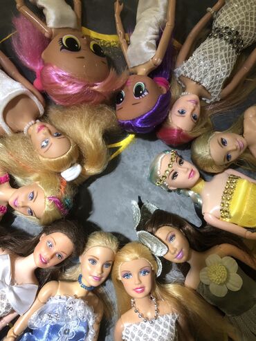 barbie oyuncaqları: Salam barbi kuklası eli qolu terpenir satılır deyerinden ucuz 11