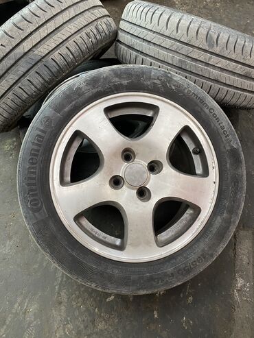 шины летние 205 65 15: Колеса в сборе 195 / 55 / R 15, Лето, Б/у, Комплект, Легковые, Литые, отверстий - 4