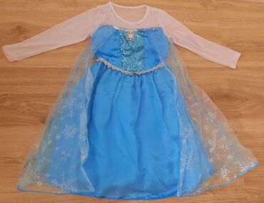 платья с накидкой: Детское платье, цвет - Синий
