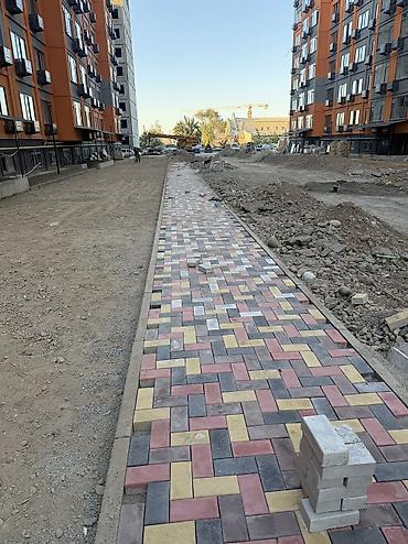 установка бамбук панелей: Укладка тротуарной плитки под ключ - Проектирование и раскладка — 5