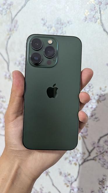 apple zone: IPhone 13 Pro, Б/у, 256 ГБ, Alpine Green, Коробка, 75 % — 2