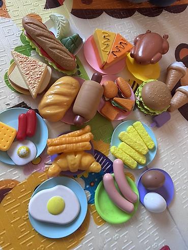 Наборы посуды: Большой набор детской посуды и кухонных принадлежностей для игры в — 14