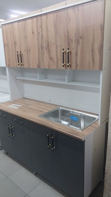 Кухонные гарнитуры: Кухонный гарнитур, Новый, цвет - Белый, Платная доставка — 9