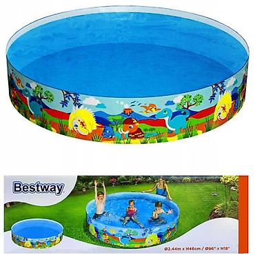 ormar za tv: Bazen za decu Dinosaurus 244x46 cm – Bestway Šifra proizvoda: 5 EAN — 1