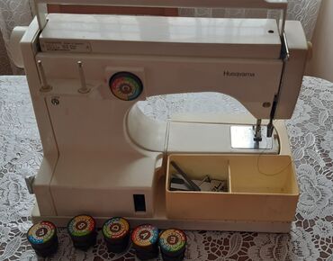 Tikiş maşınları: Tikiş maşını Husqvarna, Yeni,Elektromexaniki — 7