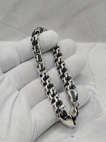 Серебряные цепочки: Цепочка, Проба 960, Мужские, Новый — 12