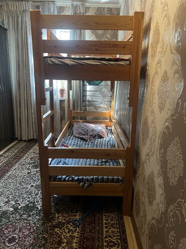 сейфы бишкек цена: Кровать двухъярусная состояние отличное at lalafo.kg сейфы бишкек цена: Кровать двухъярусная состояние отличное
