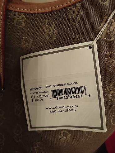 Çantalar: Dooney & Bourke çiyin çantası – Small East/West Slouch Model — 1