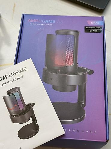 микрофон fifine: Микрофон Fifine AMPLIGAME A8 (Black) — серия FIFINE RGB MIC Почти — 2
