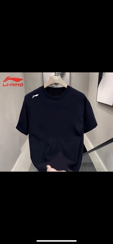 обувь больших размеров бишкек: Мужская футболка, M (EU 38), Li-Ning, Новый, цвет - Черный, Самовывоз, Платная доставка