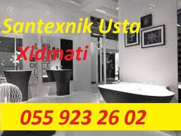 реставрация на мебели: Santexnik Usta Xidməti ! -Santexnik -Smesitel, krant ve s