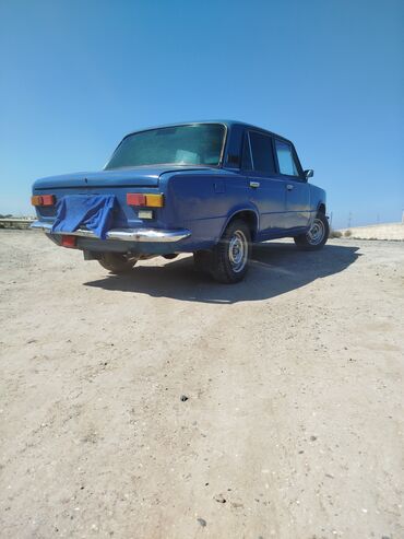 VAZ (LADA): VAZ 2101 “Jiquli” sedan, mavi rəng. - Kuzov: 4 qapılı, xrom ön və arxa — 4