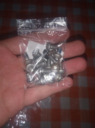 torbalar: Torx başlı metal vintlər dəsti - Paket: şəffaf kilidli paketdə -