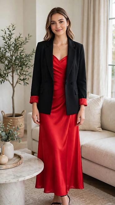 длинный широкий плащ: Женские образы в стиле smart-casual и вечернем: жакеты и — 1