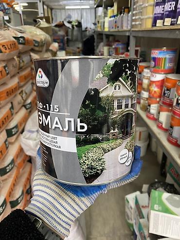 Алкидная эмаль: Эмаль ПФ-115 Spectrum, белая, алкидная, атмосферостойкая - — 1
