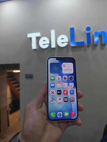 iphone zaryatka: IPhone 13, 128 GB, Ağ, Zəmanət, Simsiz şarj, Face ID — 2