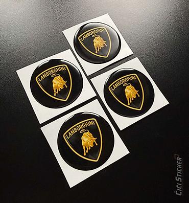 14 icon hunter: Lamborghini 3D Stikeri za felne - Stikeri za cepove - 11234 — 3