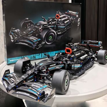 Игрушки: Конструктор Mersedes AMG F1 в масштабе 1:8 ⚡️⚡️⚡️ с Led освещением