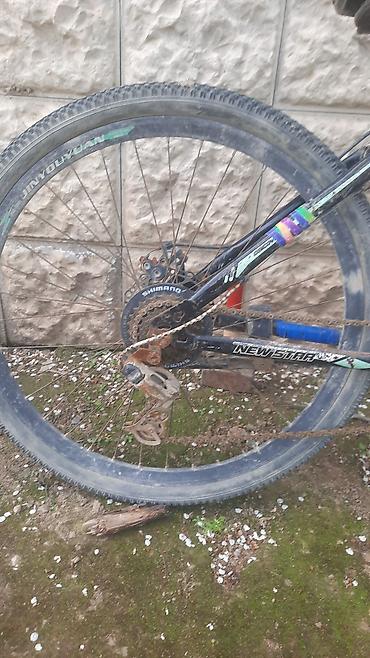 format velosiped: Dağ velosipedi – Newstar markalı, 26" təkər ölçülü. Paçennik dağılıb — 3