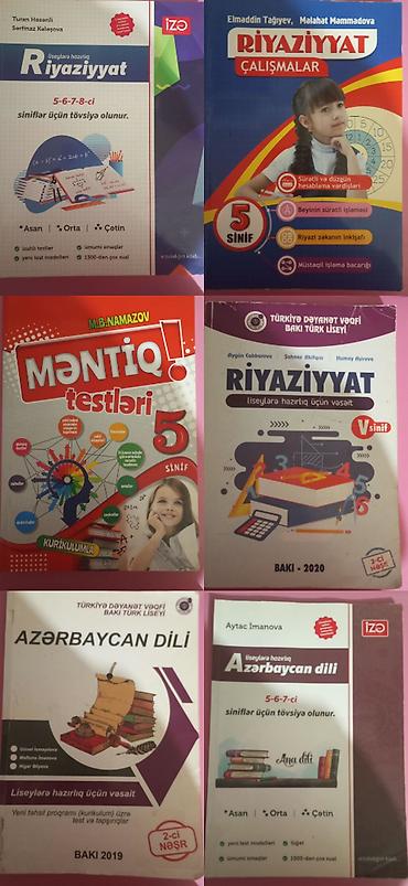 dvd rec: 1. Riyaziyyatdan çalışmalar (8-ci sinif) — M. B. Namazov 2. Riyaziyyat — 2