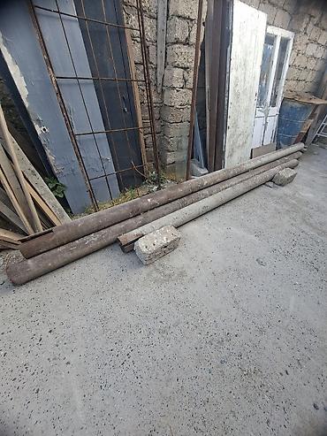 dəmir truba: Məhsul: Metal borular (dəmir) Təsvir: - 4 ədəd qalın divarlı metal — 2